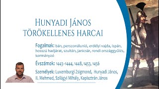 Hunyadi János törökellenes harcai Közép szint [upl. by Iona]