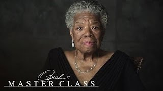 Dr Maya Angelou quotBe a Rainbow in Someone Elses Cloudquot  Oprahs Master Class  OWN [upl. by Odnalro]