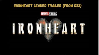 Ironheart leaked trailer from D23 [upl. by Eciral]