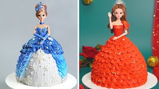 Cutest Princess Cakes Ever  Awesome Birthday Cake Decorating Ideas  So Tasty Cake Recipes [upl. by Nalliuq520]