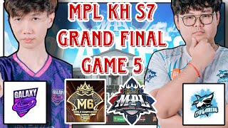 GAME 5 CFU GAMING VS GALAXY LEGENDS  MPL KH S7 GRAND FINAL [upl. by Notsae]