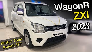 WagonR Zxi 2023 New Model 🔥 Price Features amp All Details 🔥 Vahan Official [upl. by Arayc]