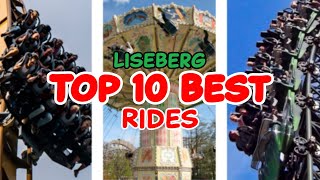 Top 10 rides at Liseberg  Gothenburg Sweden  2022 [upl. by Avir378]