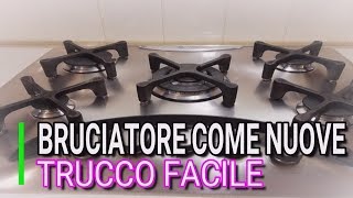 BRUCIATORE COME NUOVO GRIGLIA PULITA TRUCCO FACILE MARLINDA CANONICO [upl. by Dralliw]