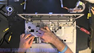 ACER 7720 take apart video disassemble how to open disassembly [upl. by Ailana]