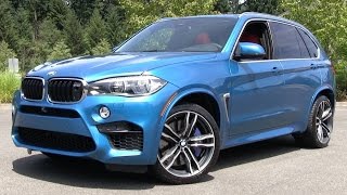 2015 BMW X5 M Start Up Test Drive and In Depth Review [upl. by Ynattyrb]