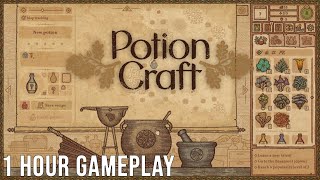 Potion Craft Alchemist Simulator PC 1st Hour Gameplay No commentary [upl. by Nauh]