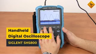 SIGLENT SHS800 Handheld Digital Oscilloscope [upl. by Livia731]