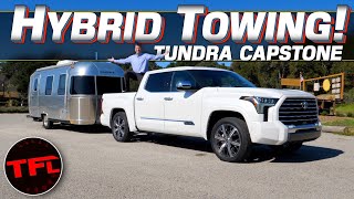 2022 Toyota Tundra Capstone Towing Review  So How Does The Most Expensive Tundra Ever Tow [upl. by Etakyram144]