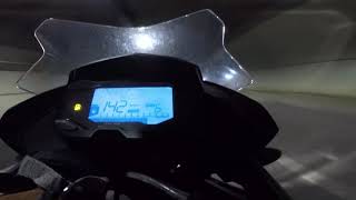 Top speed BMW g310 gs [upl. by Assetan]