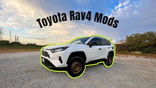 TOYOTA RAV4 LIFTED WITH MODS Super easy [upl. by Anitak675]