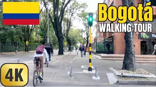 4K Bogotá Colombia  City Walking Tour [upl. by Uzzi432]