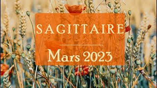 SAGITTAIRE♐ MARS 2023 〰 Nouvelle Route Foncez  PaulineVoyance ​ [upl. by Ayor]