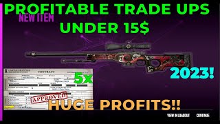 Best CS2 Profitable Tradeups Under 15 [upl. by Ileana]