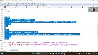 27 Can we define jspService in declaration tag of JSP  JSP  Web application Tutorial  app [upl. by Aciraa196]