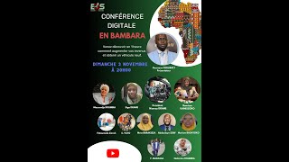 CONFERENCE DIGITAL EN BAMBARA [upl. by Halverson312]