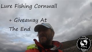 Lure fishing Cornwall  I fish A new Spot  Watch To The End For Giveaway [upl. by Yecal]