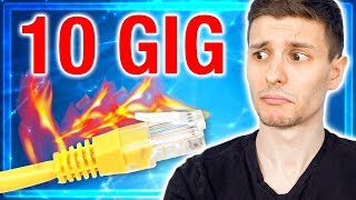 Can You Do 10 Gigabit Over Regular Cat 5e Ethernet The Results Will Shock You [upl. by Atews453]