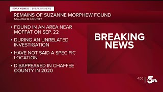 CBI agents find remains that are later confirmed to be Suzanne Morphew [upl. by Nomelihp]