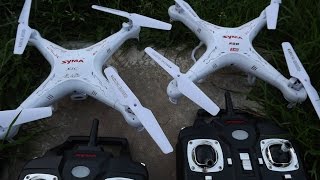 Syma X5C1 Vs Syma X5C Quadcopter  Flight Comparison [upl. by Larry277]