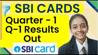 SBI Card Q1 Results 2025  SBI Cards Results Today  SBI Card Results  SBI Card share news [upl. by Aiello]