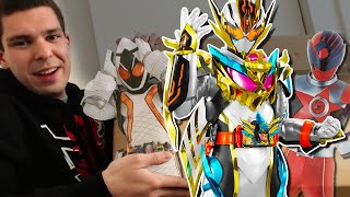 What KAMEN RIDER TOYS did you make me buy  Super Sentai unboxing [upl. by Adnoryt333]