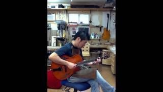 Marchione 15quot Archtop Guitar [upl. by Atiuqad202]