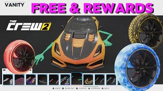 The Crew 2 Vanity all reward and free items [upl. by Weil169]