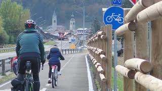 Ciclovia Alpe Adria da Tarvisio a Pontebba [upl. by Restivo35]