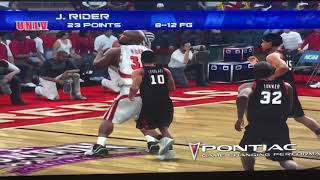 UNLV Isaiah “JR” Rider Dunk [upl. by Beale496]