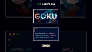 MINDBLOWING CSS Secrets to Mask Text Like a Pro [upl. by Akemhs]