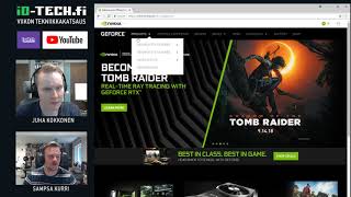 iotechin viikon tekniikkakatsaus 342018  GeForce RTX 20 spesiaali [upl. by Kyd]