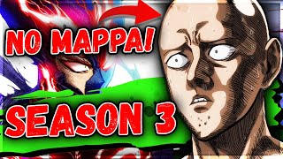 OnePunch Man Season 3 Update Studio Confirmed Release Date TBA [upl. by Zrike]