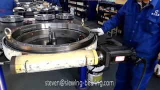 Manufacturer of slewing bearing in China [upl. by Eirellav]