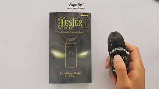 Vapefly Jester rebuildable Pod unboxing and tutorial [upl. by Haydon]