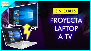 Cómo CONECTAR mi Laptop a la TV Sin Cable HDMI ✅ Rápido y Fácil [upl. by Mairem]