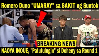 BREAKING DUNO quotUMARAYquot sa SAKIT TALO via KO ☹️  INOUE ROUND 1 KA LANG SAKIN DOHENY 😳 😲 [upl. by Charlot]