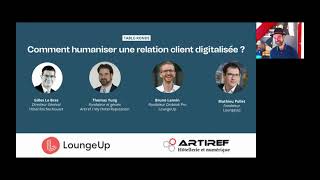 Webinaire  Comment humaniser une relation client digitalisée dans lhôtellerie [upl. by Eusadnilem]