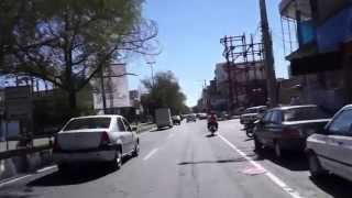 Motorcycle Taxi From A to B to C darbast  Dezful Iran [upl. by Ahsemit]