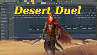 POV a desert swordsman challenges you to a duel FL Studio [upl. by Oicanata]