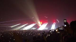 Ouverture Concert David Guetta 2018  Paris Bercy Arena Accor Hotels [upl. by Aloeda]