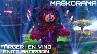 Vampyren sings “Färger I En Vind” by Anita Skorgan  MASKORAMA SEASON 5 EPISODE 4 [upl. by Nostrebor]