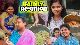 FAMILY REUNION 😭 மீன் அவியல் COOKING with my 3 Annis 😍 [upl. by Peadar690]