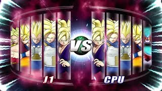 Dragon Ball Raging Blast 2 Broly Movie vs Hatchiyack Movie [upl. by Cosme]