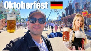 Así es el OKTOBERFEST de MUNICH ALEMANIA 🍺🇩🇪 [upl. by Tootsie]