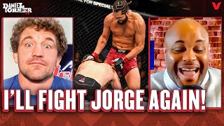 Ben Askren CLAIMS hell quotabsolutelyquot fight Jorge Masvidal again  Daniel Cormier Highlights [upl. by Aihtnis65]