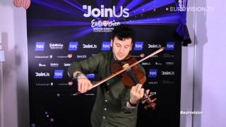 Video Snack Sebalter fiddles to Fairytale and Hunter Of Stars Switzerland [upl. by Attelliw]