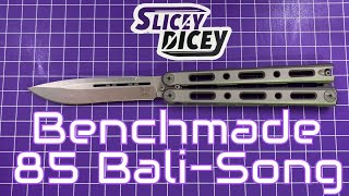 Benchmade 85 Billet Ti BaliSong [upl. by Eelah]