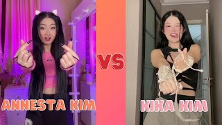 New Annesta Kim Vs Kika Kim kikakim [upl. by Ynottirb177]