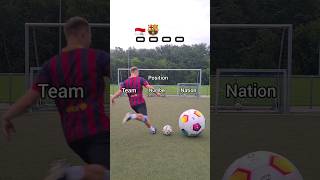 Kannst du den letzten Fussball Spieler herausfinden🤔 short [upl. by Golter]